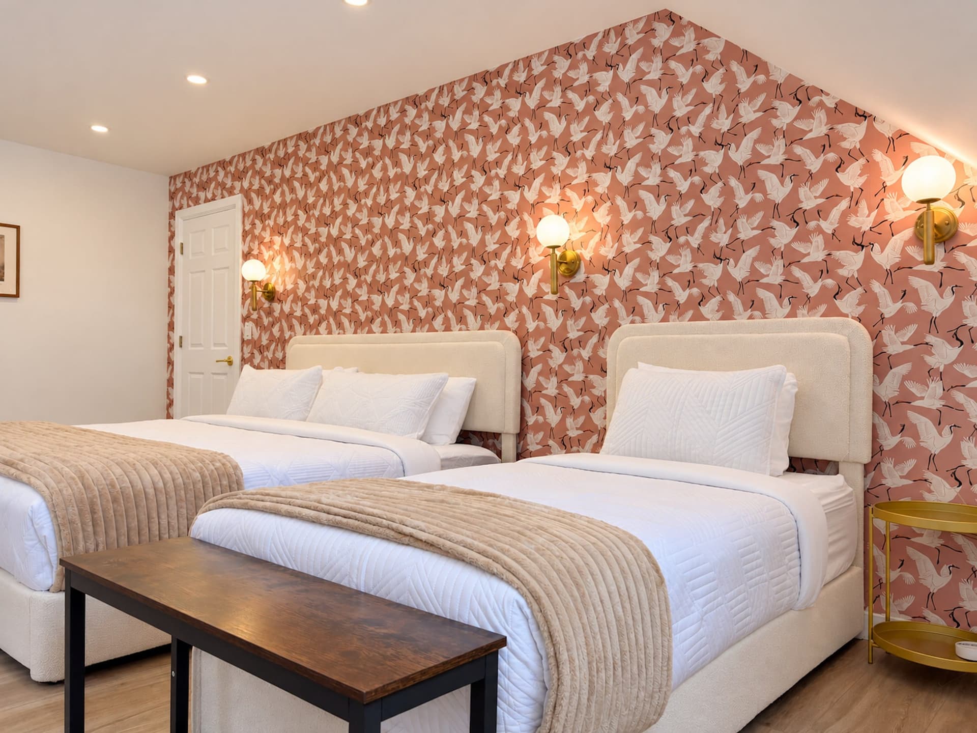 Bedroom 7 with two beds